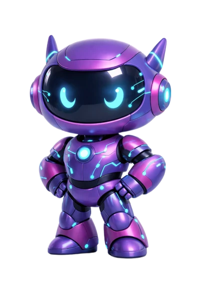 Robô do Esquadrão My Robot representando o curso APP Developer